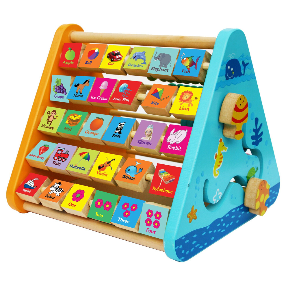 Toys of Wood Oxford Wooden Activity Centre -wooden activity toys