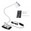 CeSunlight Klem Bureaulamp, Clip op Leeslamp, 3000-6500K(Wit) 5