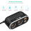Quick Charge 3.0 Car Charger, Te-Rich 96W 2-Way Cigarette Lighter Splitter 3