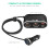 Quick Charge 3.0 Car Charger, Te-Rich 96W 2-Way Cigarette Lighter Splitter 5