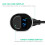 Quick Charge 3.0 Car Charger, Te-Rich 96W 2-Way Cigarette Lighter Splitter 2