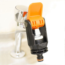 Outdoor Tap Hose Temperature Mixer Set, Mix Hot & Cold Water 2-in-1 Garden  Hose Pipe for Dog Shower Car Bike Wash on OnBuy