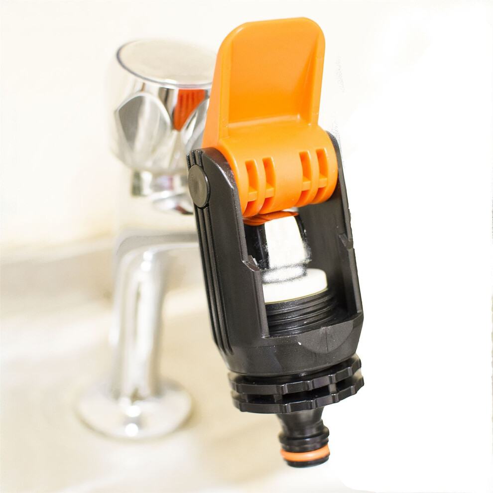 Universal Tap Connector For Square Taps | Adjustable Hose Pipe Adapter