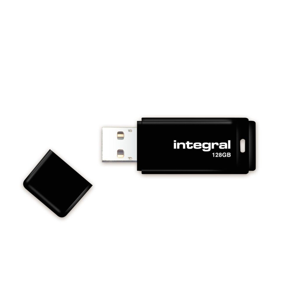 Integral 128 Gb Usb Flash Drive - Black 5055288432918