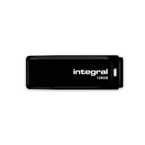 Pen Drive - INTEGRAL - 128 Go - USB 2.0 - Preto 1