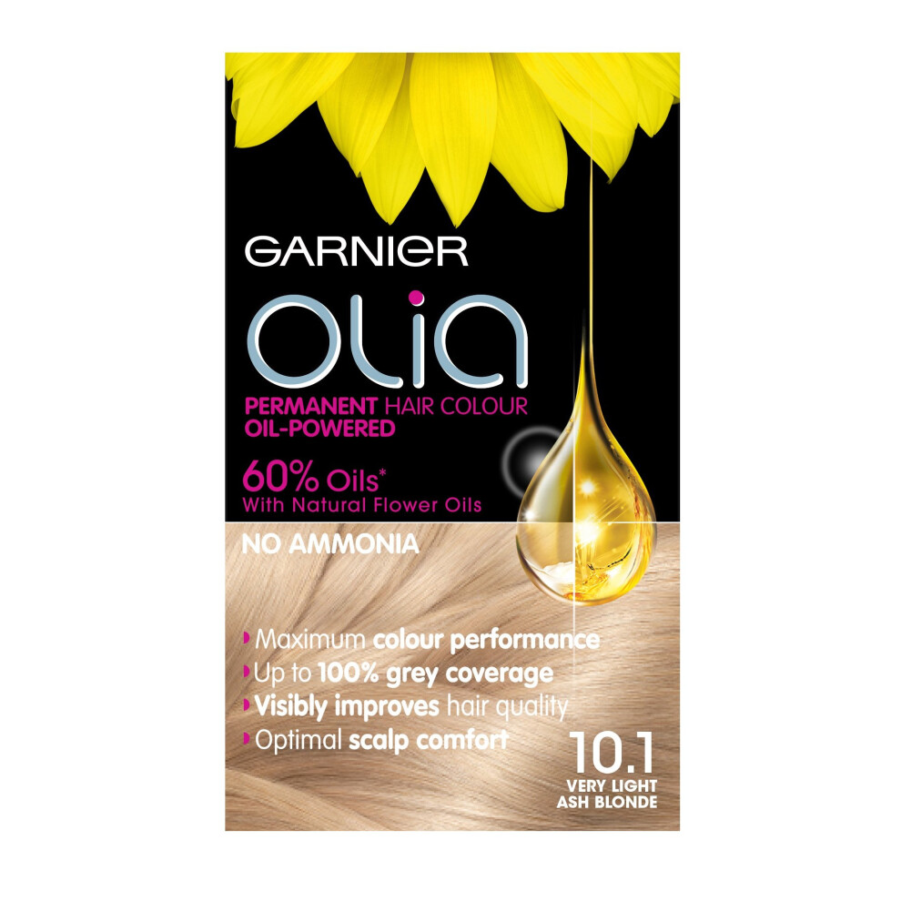 Garnier Olia 10.1 Very Light Ash Blonde Permanent Hair Dye