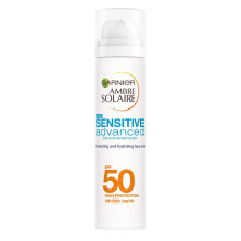Garnier Ambre Solaire Sensitive Hydrating Face Sun Cream Mist SPF50 75ml