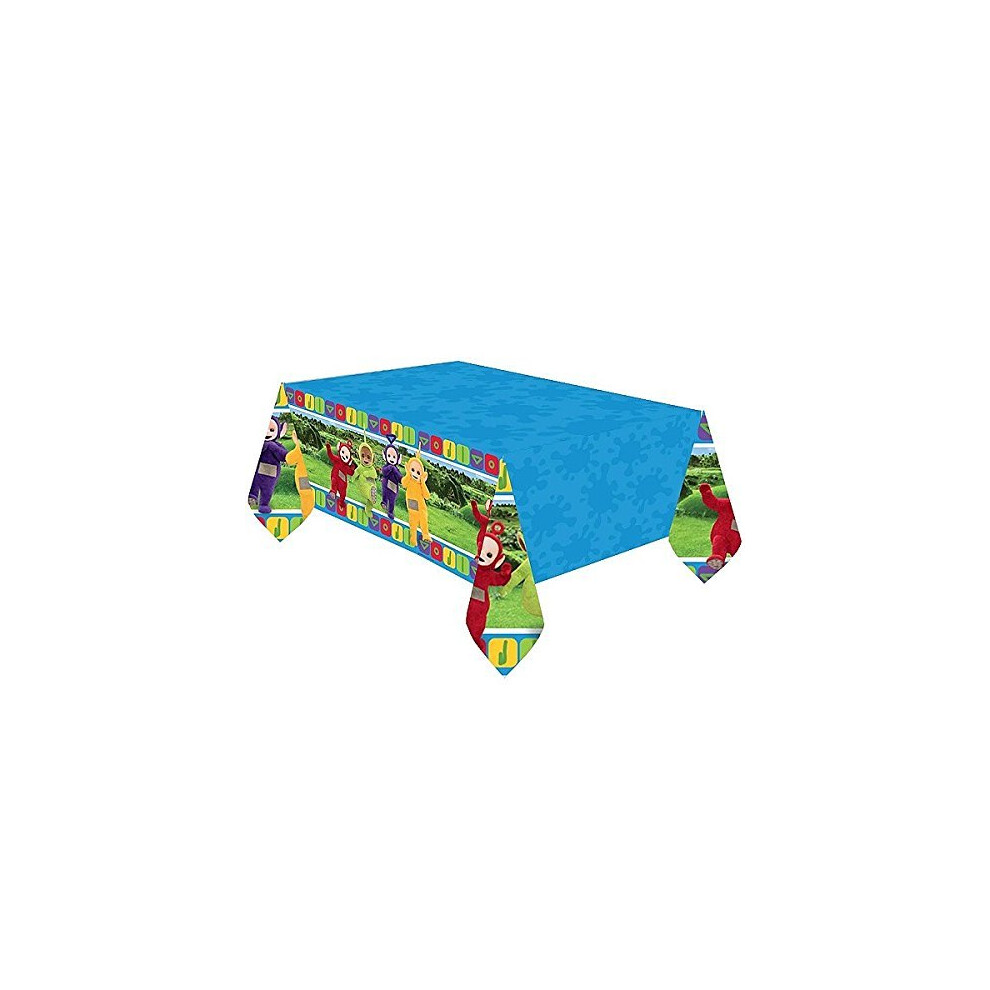 Amscan International 9901192 1.2 X 1.8 M Teletubbies Plastic Table Cover