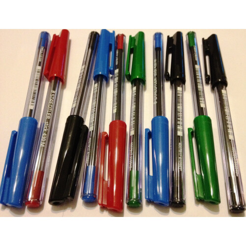 Staedtler STAEDTLER Stick 430M Ballpoint Pen Medium Mixed Various Colours x 10 2
