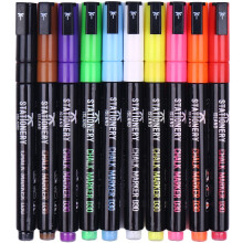 Stationery Island Chalk Pens D30 3mm Fine Bullet Nib, Pack of 10 Colours