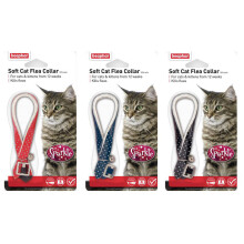 (Sparkle, 1 Pack) Beaphar Soft Cat Flea Collar - Reflective, Velvet and Sparkle