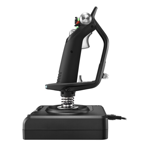 Logitech Joystick - Filaire - Logitech G - X52 Pro Flight Control Panel - Compatible PC - Noir 2