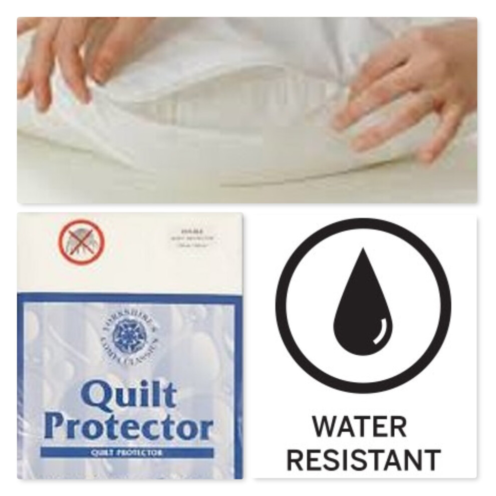 (Double) Waterproof Anti-Allergy Zipped Duvet Protectors