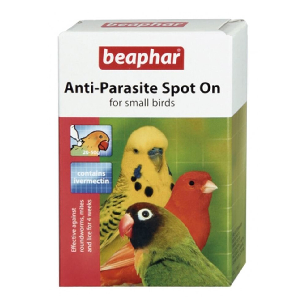 Anti-Parasite Spot On for Small Birds (25-50g)