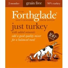 Forthglade Just Turkey Grain Free, 18 x 395g