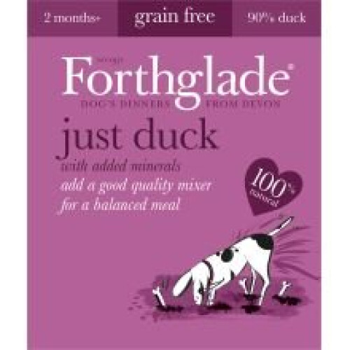Forthglade Forthglade Just Duck Grain Free, 18 x 395g