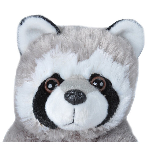 Wild Republic Raccoon Plush Soft Toy, Cuddlekins Cuddly Toys
