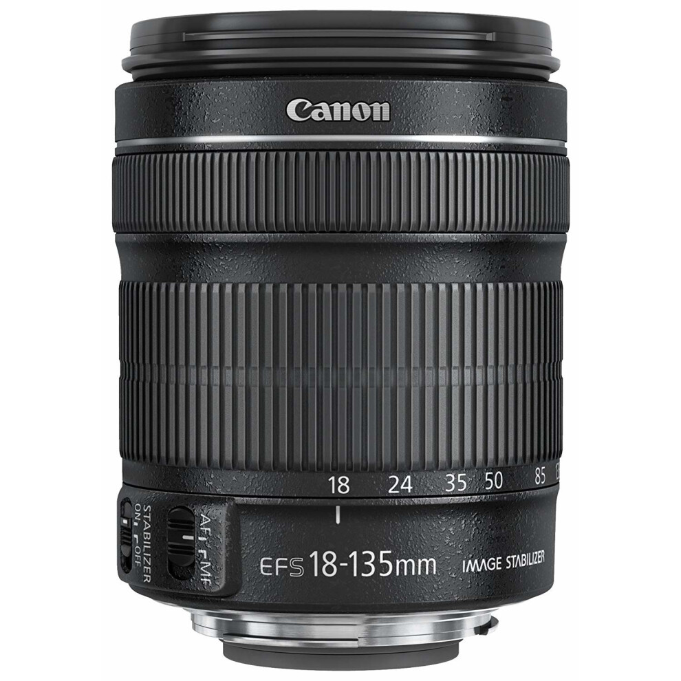 Canon EF-S 18-135mm f/3.5-5.6 IS STM - Black | Canon Camera Lens