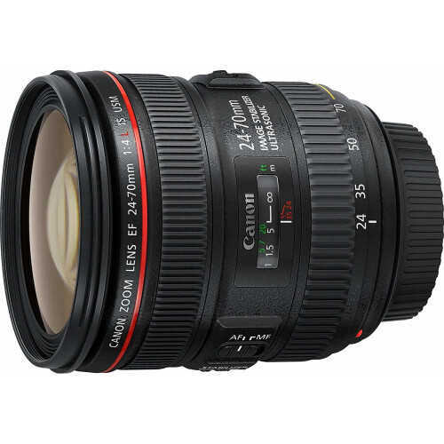 Canon EF 24-70mm f/4L IS USM Lens - Professional L-Series Standard Zoom with Image Stabilization