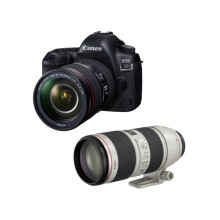Canon Eos 5Div Kit Ef 24-105Mm Is Ii Usm + Ef 70-200Mm F2.8L Is Ii Usm