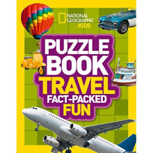 Puzzle Book Travel: Brain-tickling quizzes, sudokus, crosswords and wordsearches (National Geographic Kids Puzzle Books)