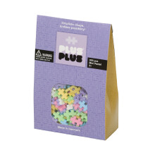 PLUS PLUS - Set di Gioco Aperto - 300 Pezzi - Mix Colori Pastello, Gioco Costruzione STEM