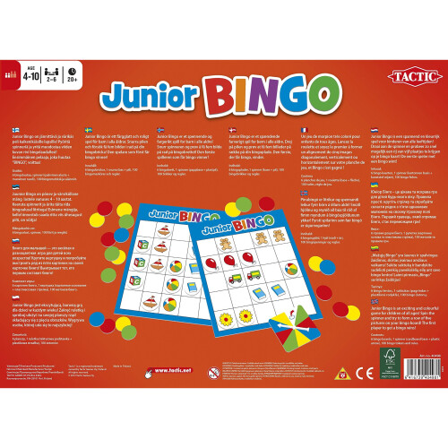 Junior Bingo Board Game 2