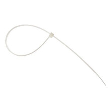 Forgefix Cable Tie Natural/Clear 4.8 X 368Mm (Bag 100)