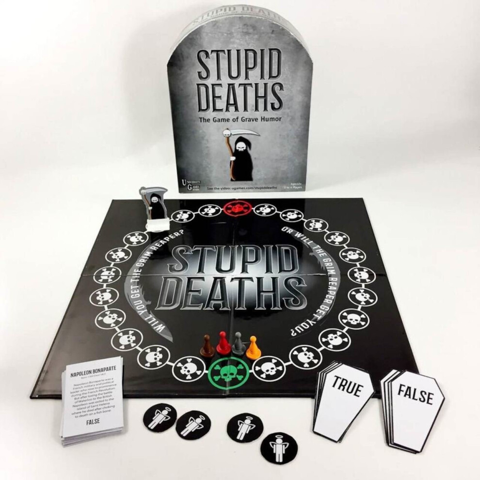 Paul Lamond Games Stupid Deaths - The Frightfully Funny Board Game