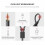 Ugreen Audio Adaptér Jack 3,5 mm (samec) na 2xRCA (samice) kabel, 0,25 m - šedý 6