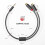 Ugreen Audio Adaptér Jack 3,5 mm (samec) na 2xRCA (samice) kabel, 0,25 m - šedý 7
