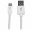 StarTech.com StarTech.com 2m (6ft) Long White Apple® 8-pin Lightning Connector to USB Cable for iPhone / iPod / iPad - Charge and Sync Cable 1