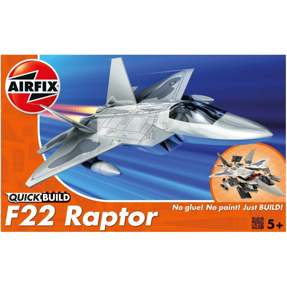 Airfix Quick Build F22 Raptor Aircraft Model Kit