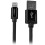 StarTech.com StarTech.com 2m (6ft) Long Black Apple® 8-pin Lightning Connector to USB Cable for iPhone / iPod / iPad - Charge and Sync Cable 1