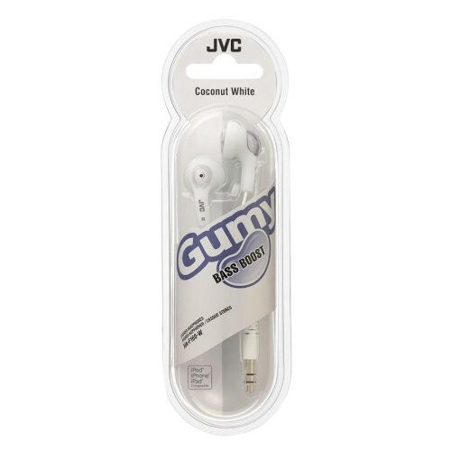 JVC JVC Gumy In-Ear Headphones -White 1