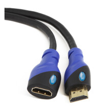 Multi Kable – 2m HDMI Extension Cable 1.4 a High Speed with Male and Female Connectors, Audio Return Channel and full HD 3d, 2 Meter