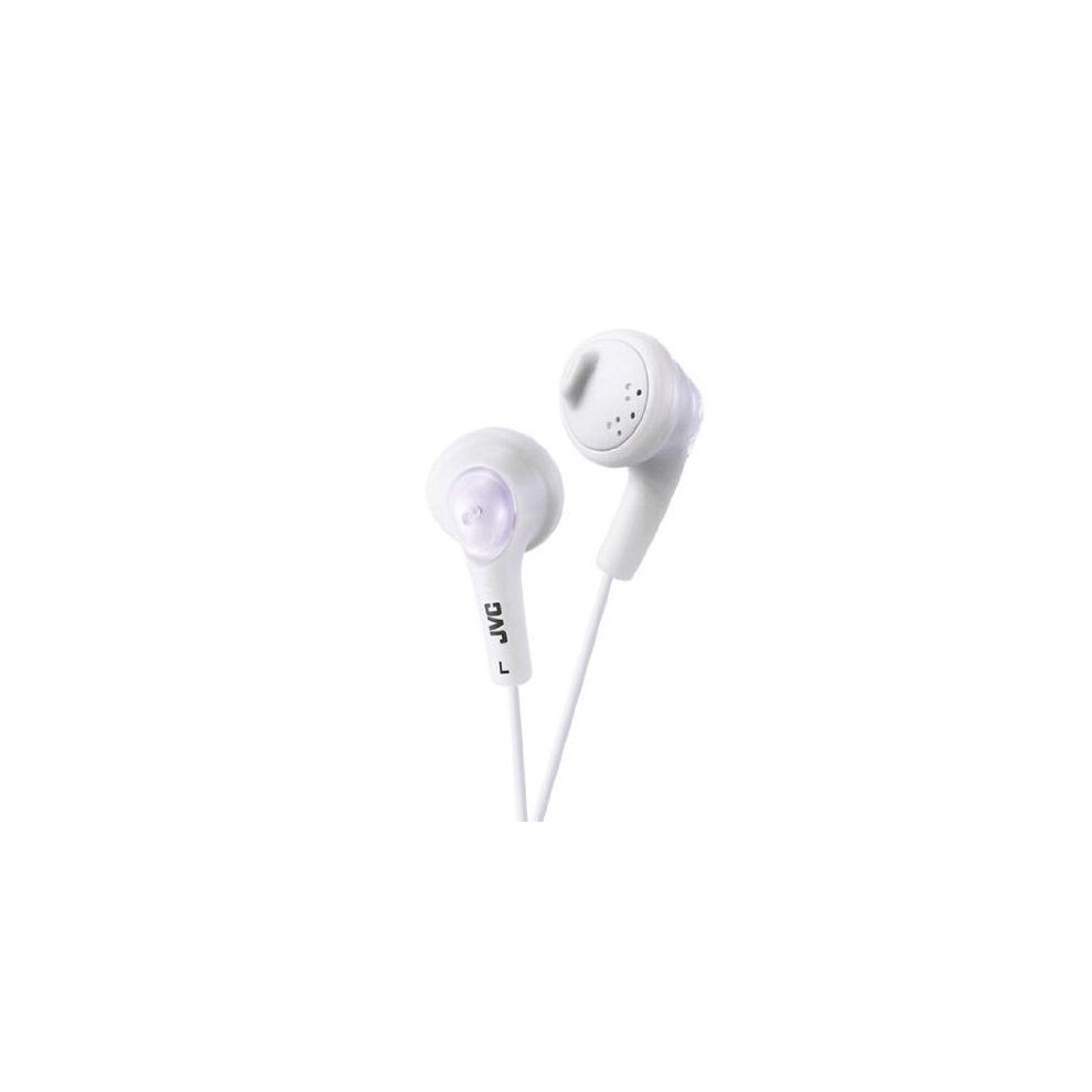 JVC Gumy In-Ear Headphones -White