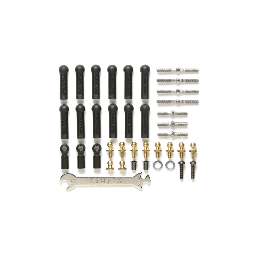 Tamiya 300054539Â Tt 02B Left/Threaded Bar Set Adjustable Set Of 7