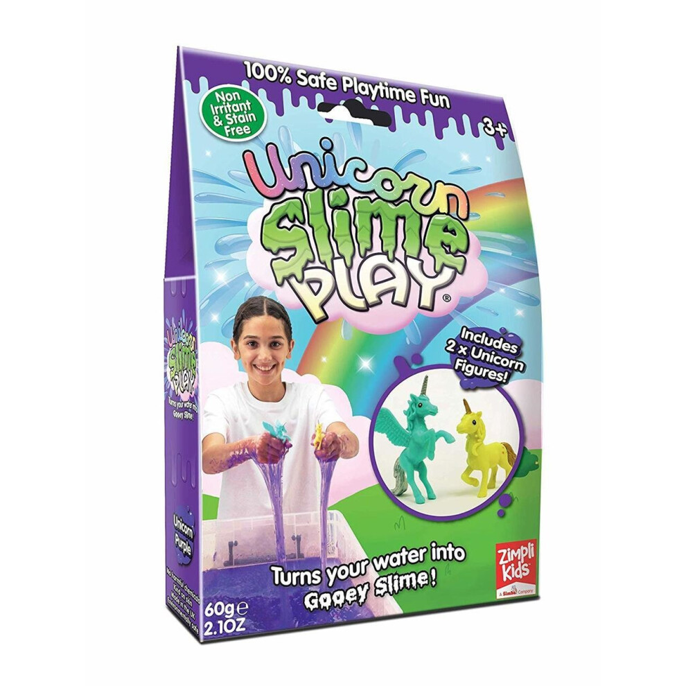 Zimplikids Unicorn Slime Play 60g Purple