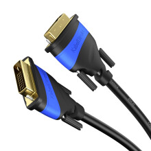 KabelDirekt 1.5m DUAL LINK DVI Cable (DVI-D 24+1, 1080p Full HD 3D) TOP Series