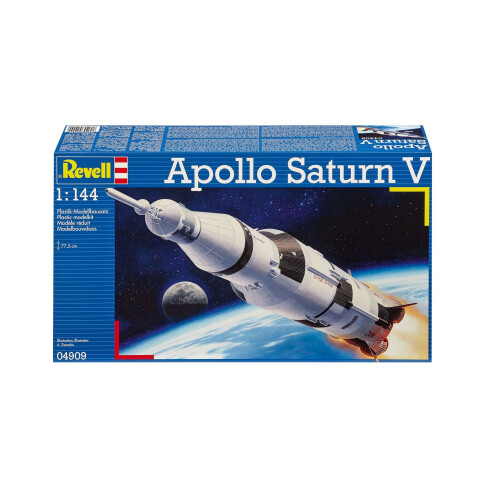 Revell Revell 80-4909 1:144 Apollo Saturn V Plastic Model Kit 1