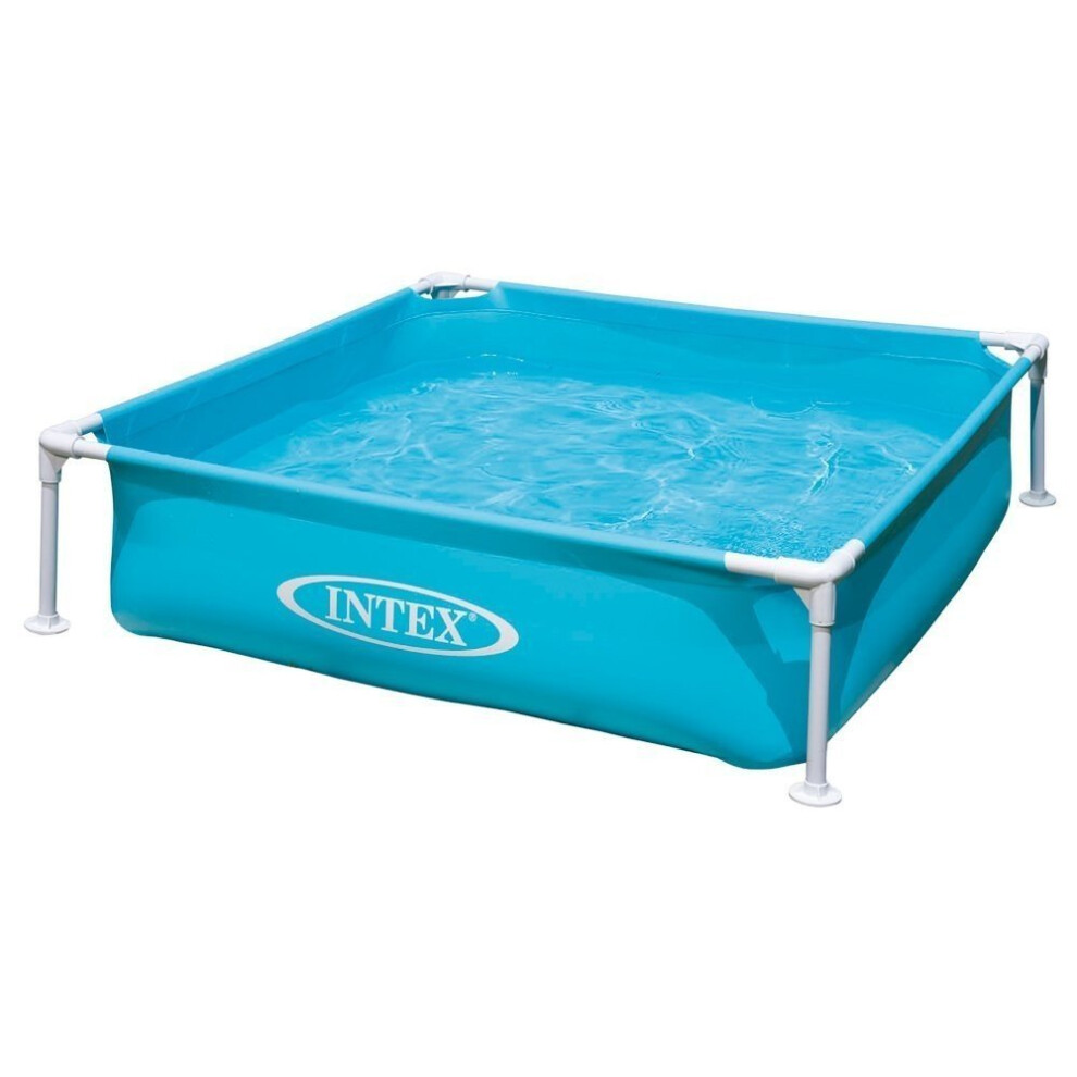 Intex - mini frame pool - Blue 122 x 122 cm