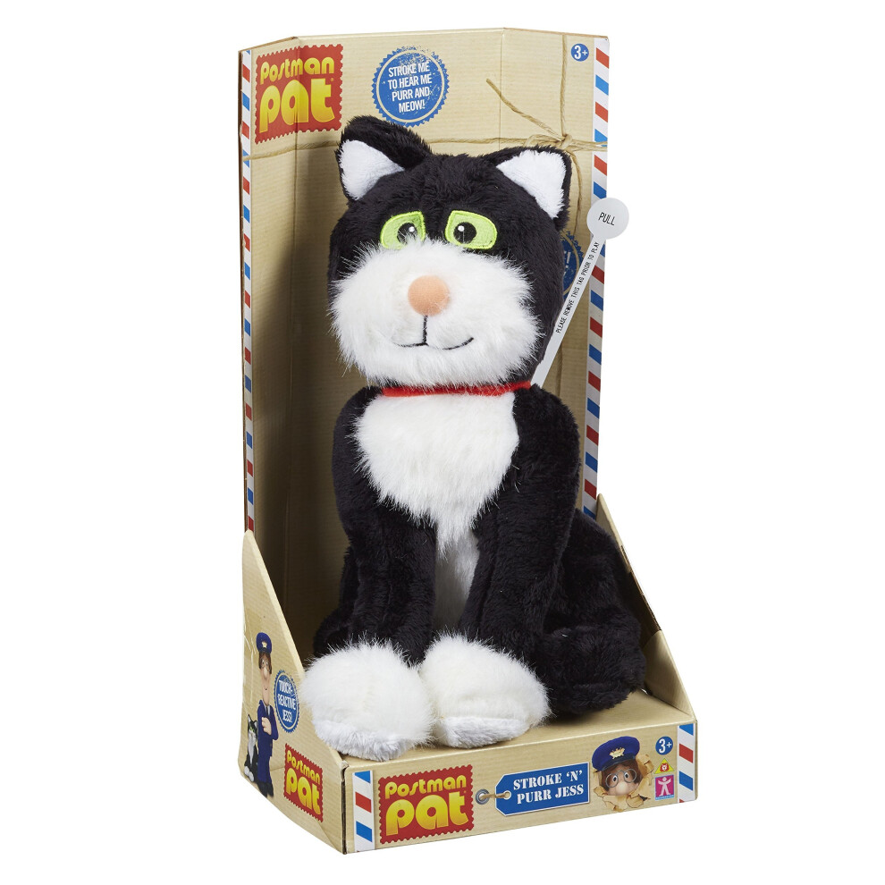 Postman Pat 04713 "Pat Stroke and Purr Jess Plush Toy