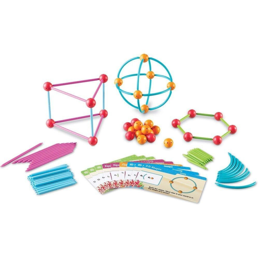 Learning Resources Dive Into Shapes! A "Sea" And Build Geometry Set