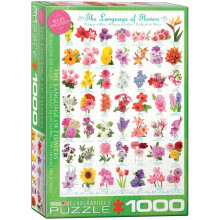 Eurographics the Language of Flowers Puzzle (1000 Pieces)