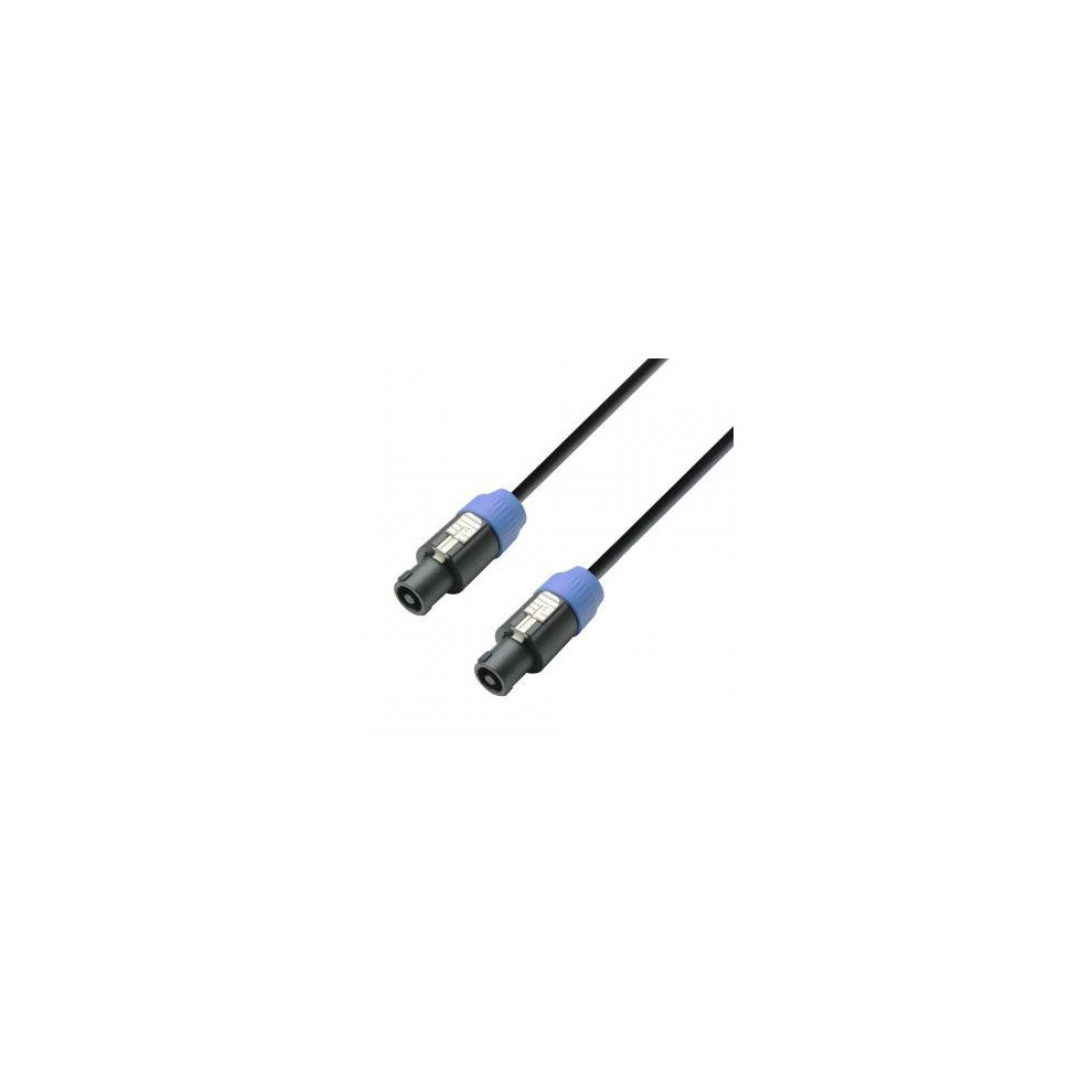 Adam Hall 3 Star Series 5M 2X 2.5Mmâ² Speakon 2 Pole To Speakon 2 Pole Speaker Cable Black 4049521127113