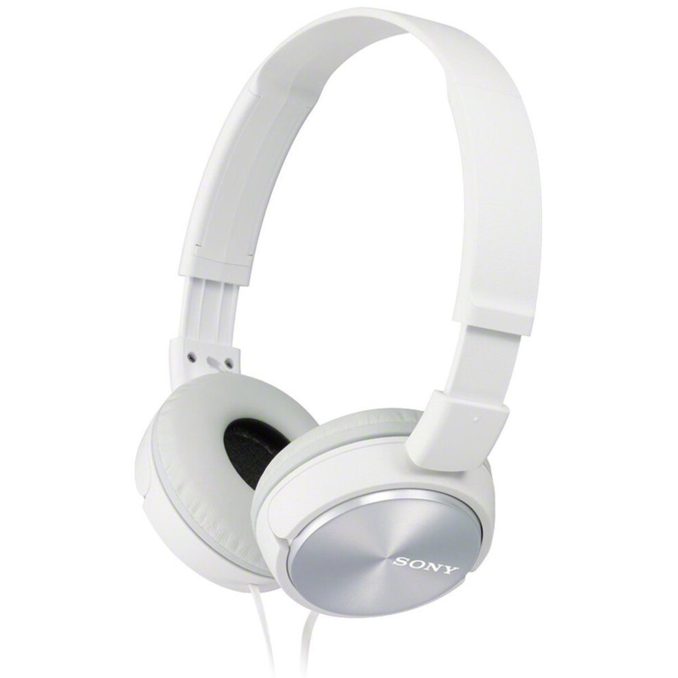 Sony Mdrzx310w.ae Foldable Headphones - Metallic White