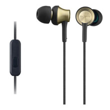 Sony MDX-EX650AP Wired In-Ear Headphones Brass / Black With Microphone & Remote
