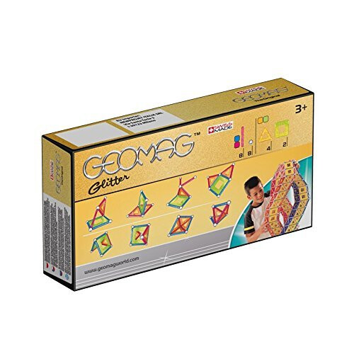 Geomag Geomag 530 Glitter Magnetic Construction Set (22-Piece) 1