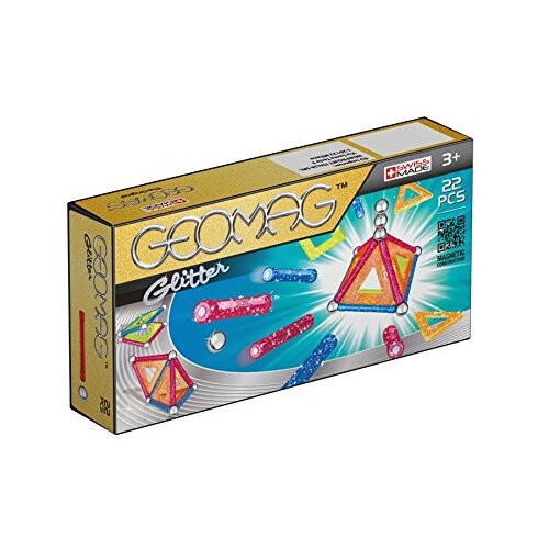 Geomag Geomag 530 Glitter Magnetic Construction Set (22-Piece)
